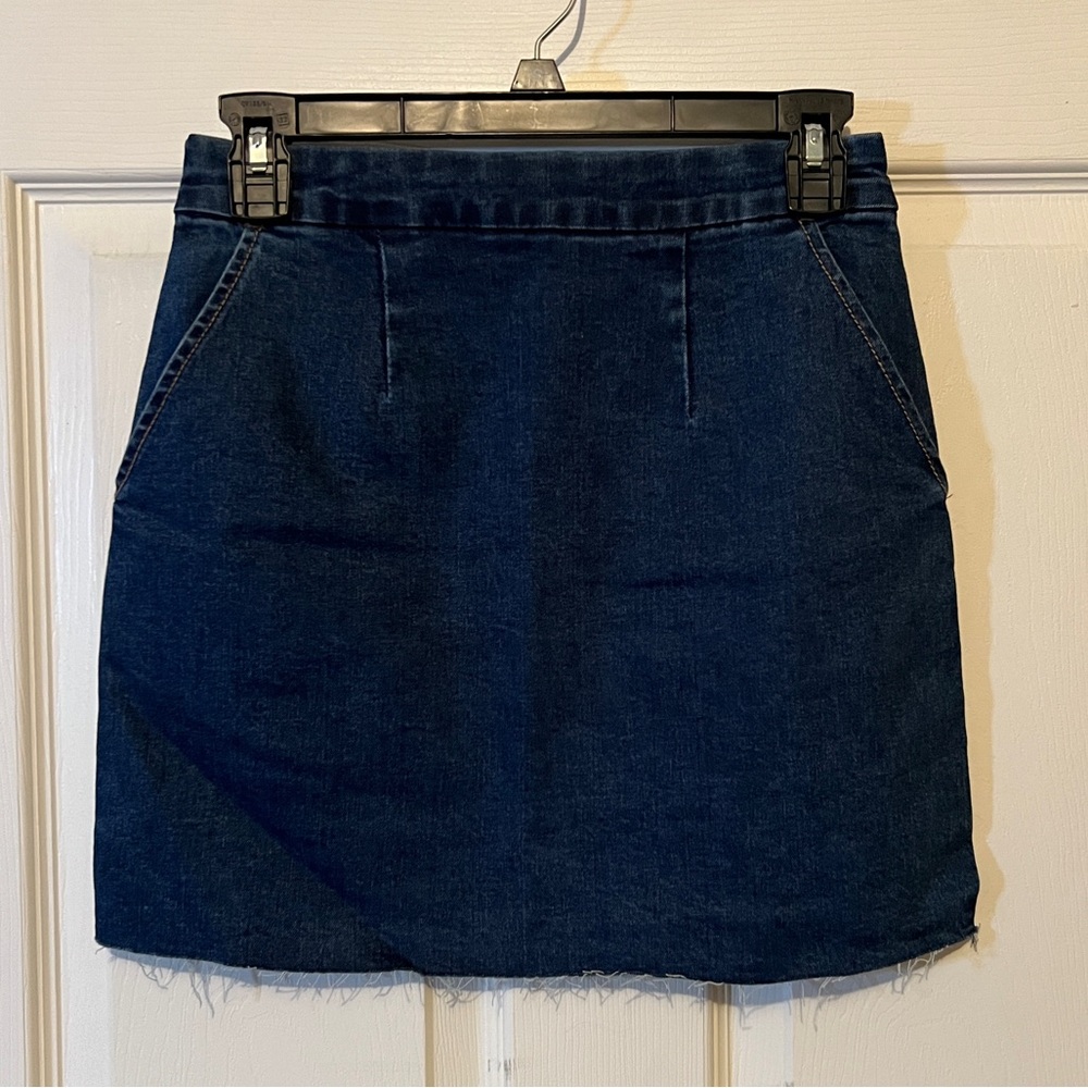 Denim Mini Skirt